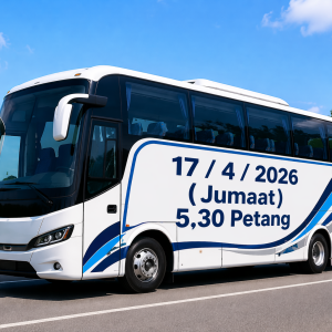 Bas Dari Kolej Matrikulasi Melaka 17/4/2026 (Jumaat) 5.30pm