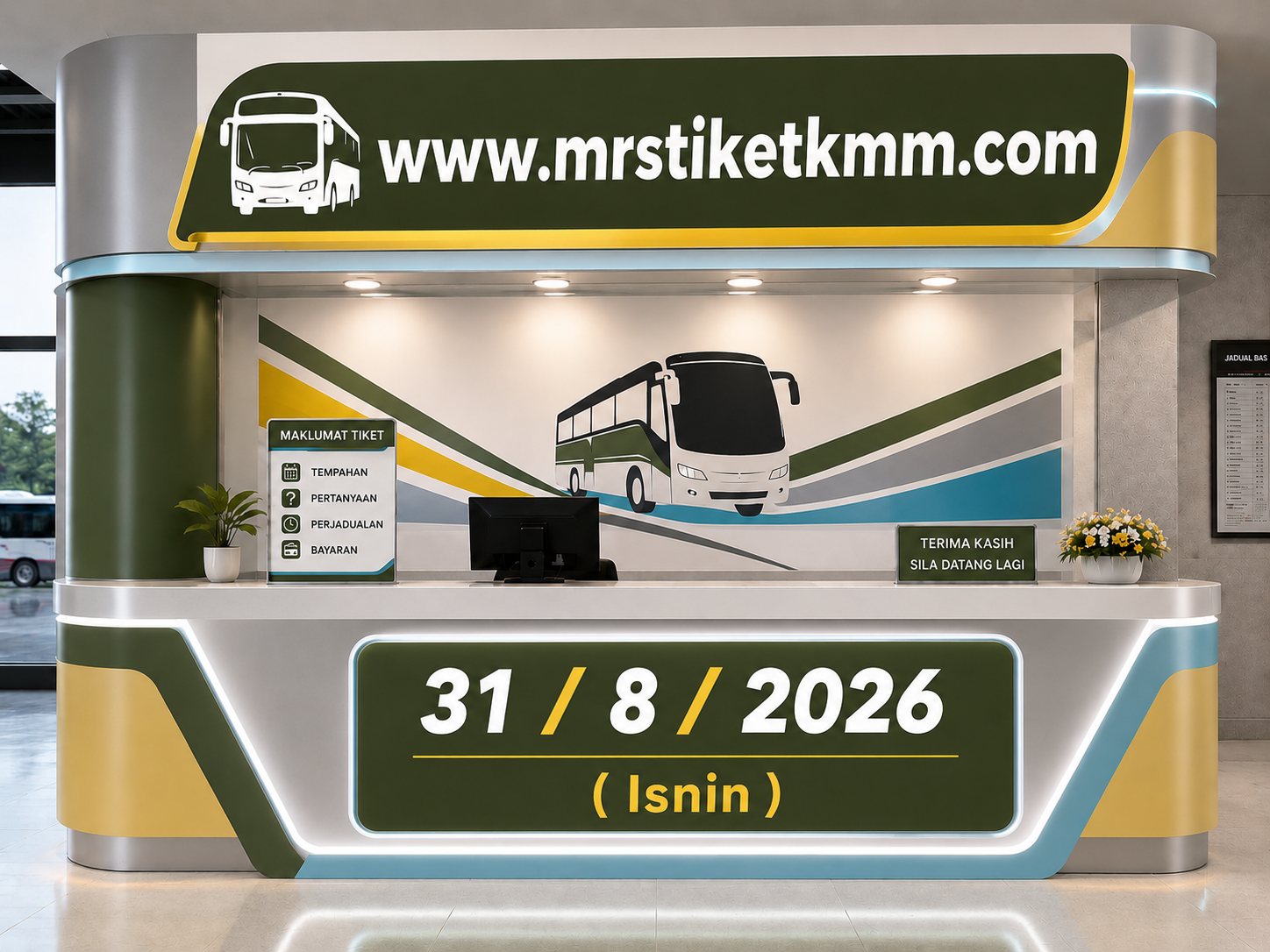 Balik Ke Kolej Matrikulasi Melaka 31/8/2026 (Isnin)