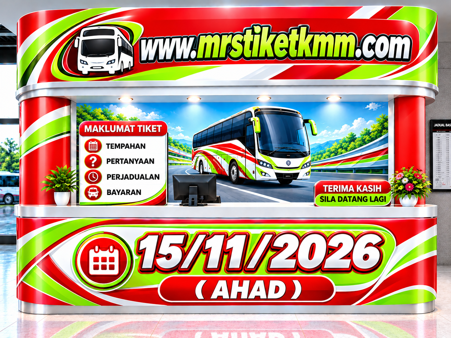 Balik Ke Kolej Matrikulasi Melaka 15/11/2026 (Ahad)